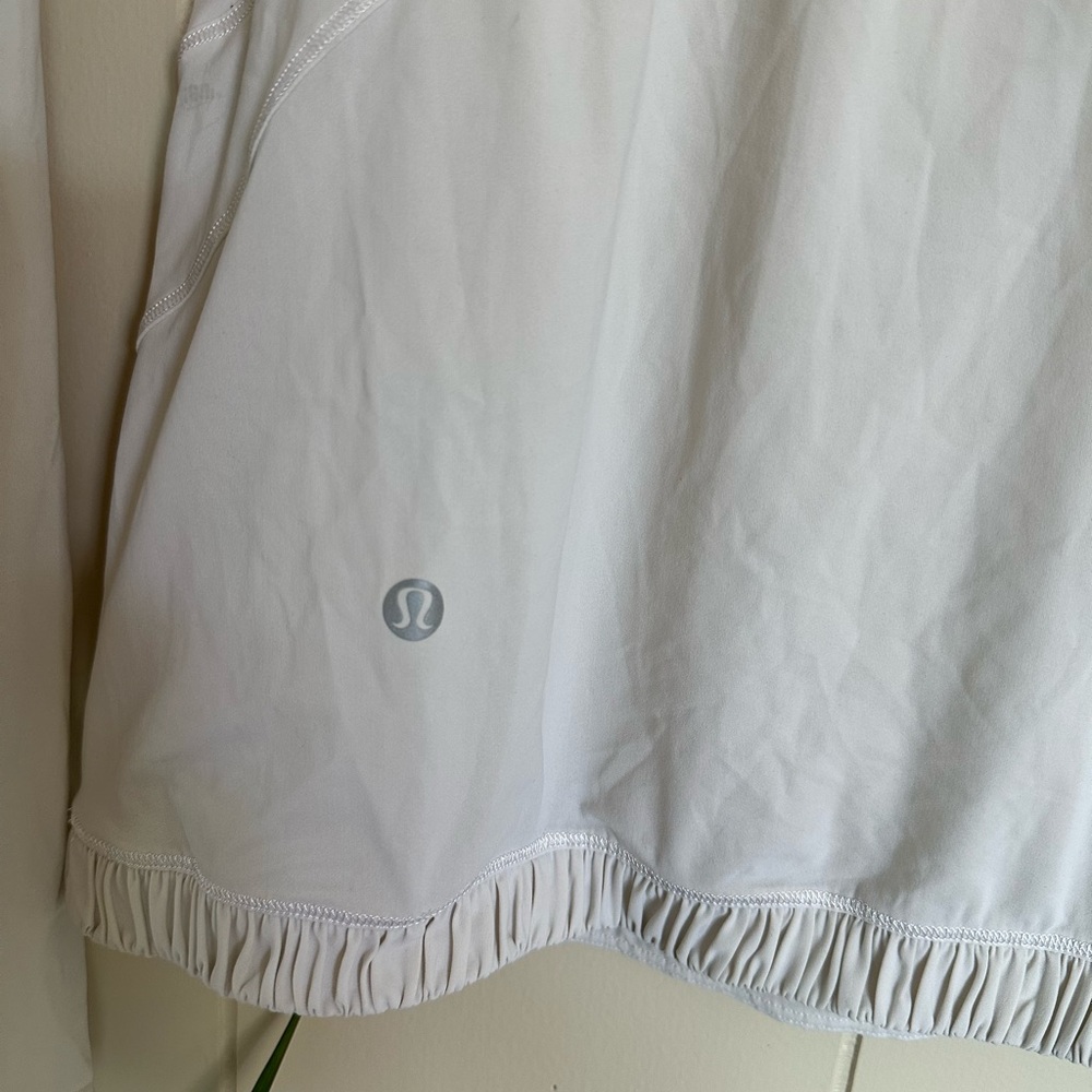 Lululemon Solid White Lightweight Pullover - image 4
